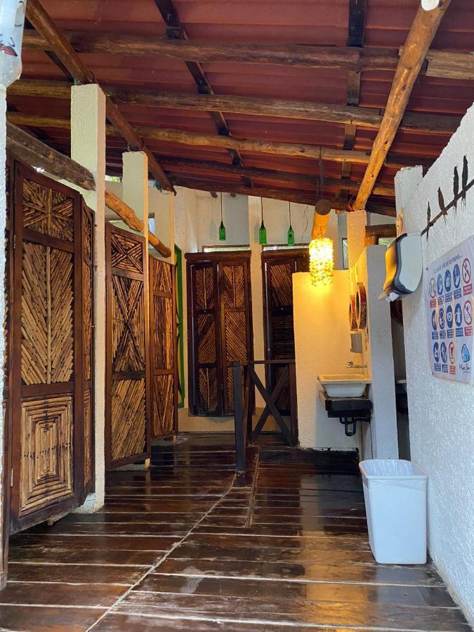 Cabanas Hostal & Camping Magic Bacalar Bagian luar foto