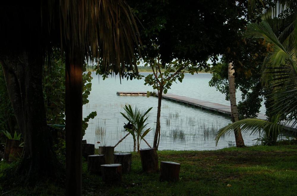 Cabanas Hostal & Camping Magic Bacalar Bagian luar foto
