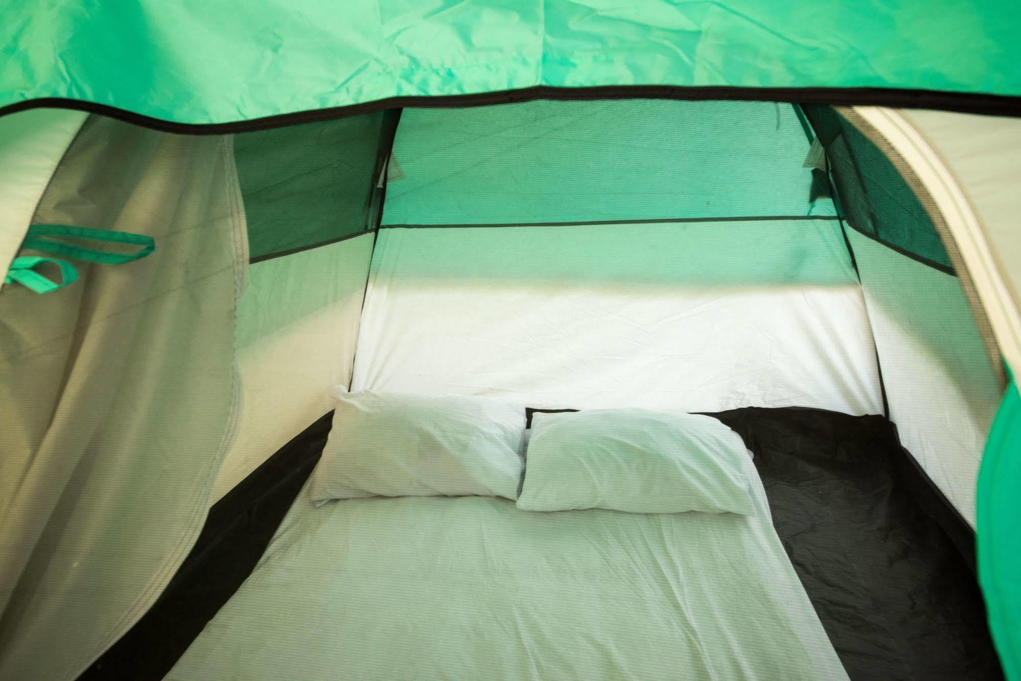 Cabanas Hostal & Camping Magic Bacalar Bagian luar foto